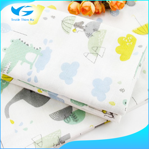 Bamboo fiber gauze fabric